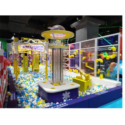 China Theme Park Kids Playground Sets Science Kinetics Wind Tunnel Air Exhibits for sale