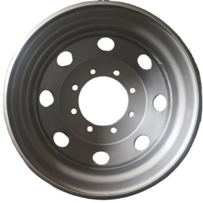 China Flash Butt Welding / Type 8.25*22.5 New 11.75 Tubeless Liner 12*3.5 Truck Wheels Tubeless Steel Arc Welding Submerged Rims for sale