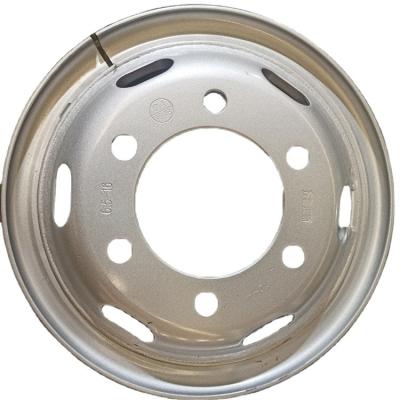 China China factory supply 19.5x6.75 24.5 wheels rims flash butt welding/submerged arc welding 8.5-24 for dump trucks for sale