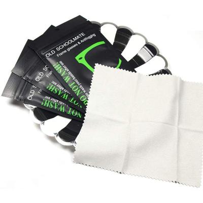 China Eco - Friendly Eyeglass Cloth Anti - Fog Dry Fog Cleaning Cloth for sale