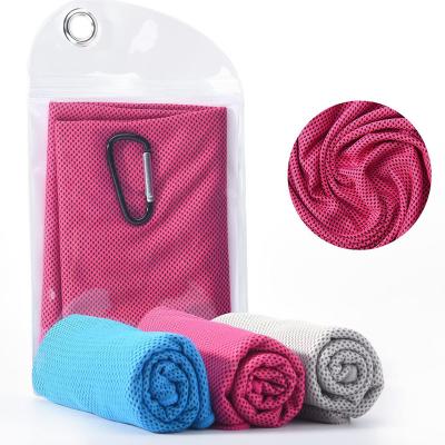 China Factory Child Safe Custom Keep Body Temperature Cool Hand Lower Face Sports Arctic Quick Dry Towel with 100% Cool Material for sale