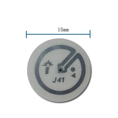 China MINI TAG UHF RFID Tag Sticker Small Size Impinj J41 Wet Inlay CPE gen2 for sale