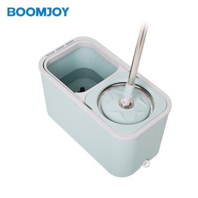 China Double GO Shop BOOMJOY M13 Sustainable Spinning Magic Broom With Insulated Bucket for sale