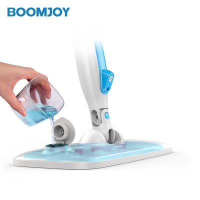 China Boomjoy Viable Creative Hidden Home Water Tank Spray Mop Clean Microfiber Wipes Household Cleaning Tools for sale