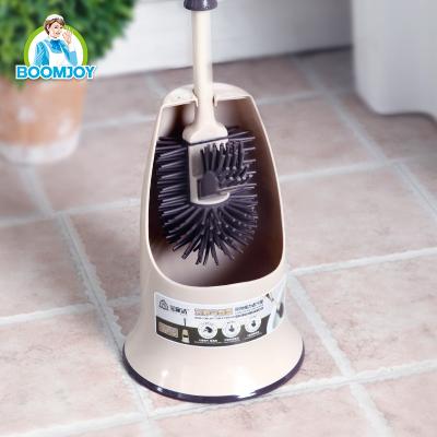 China BOOMJOY FSR00210 Modern Toilet Reading Brush Cleaning Brush With Plastic Hand Free Available for sale