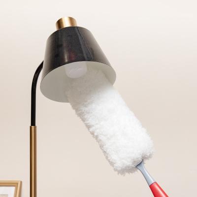 China Dust Reduction Most Popular Duster Head With Button Home Wire De-microfiber Handheld Duster for sale