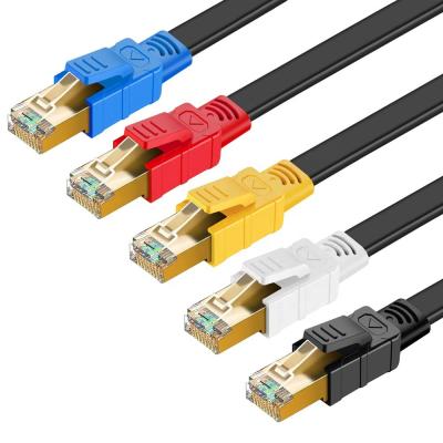 China Custom Telecommunication Free Sample Cat8 Communication Cable 40G CAT8 Network Cable for sale