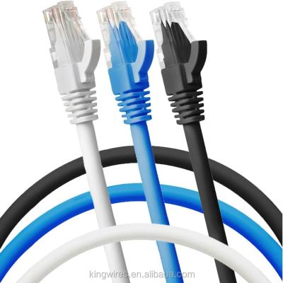 China Telecom factory price fiber optic utp RJ45 cat5e ethernet patch cord cable for sale