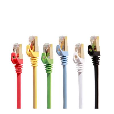 China Hot Sale Sstp Cat 7 Length Gigabit Transmission Custom Flat Network Cable Cat7 Patch Cable CAT7 SSTP Flat Cable 016 for sale