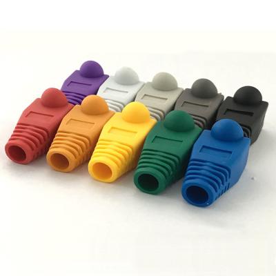 China High Quality Boot Cover Rj45 Cat5e Cat6 Communication OEM Rj45 Cat7 Cat8 Dust Cover for sale