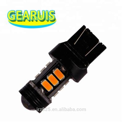 China T20 7440 12 SMD 5630 5730 1.5W Eagle Eye LED 7443 W21W For Car Reverse Turn Signal Lights Lights Universal for sale