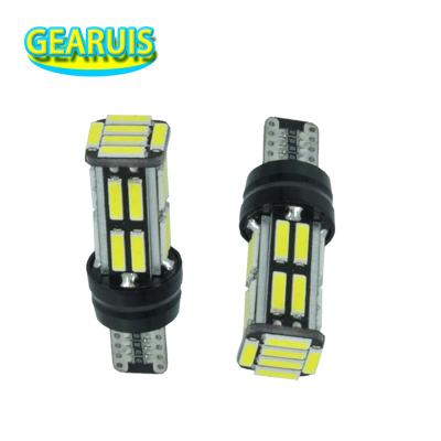 China Manufacturer T15 Canbus LED W16W 22 SMD 7020 7014 LED No Error For Car Lights Reverse Brake Lights Super White DC 12V 43mm x 12mm*9mm for sale