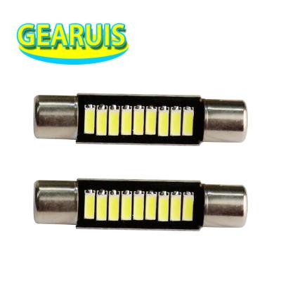 China T6 C5W Led 4014 9 SMD 28mm 31mm LED Interior Lights Scallops Dome Lamps Reading Light T Shape 12V 28mm White 31mm for sale