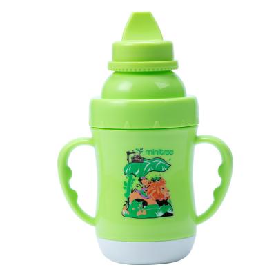 China BPA Free 2021 New Factory Listing 8oz 240ml 3 In 1 Baby Bottles Direct Selling With Straw Baby Sippy Cup for sale