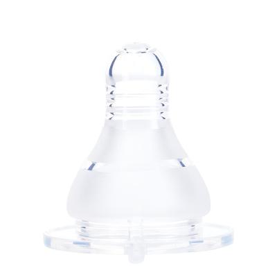 China BPA Free Standard Neck Silicone Baby Liquid Rubber Nipple for sale