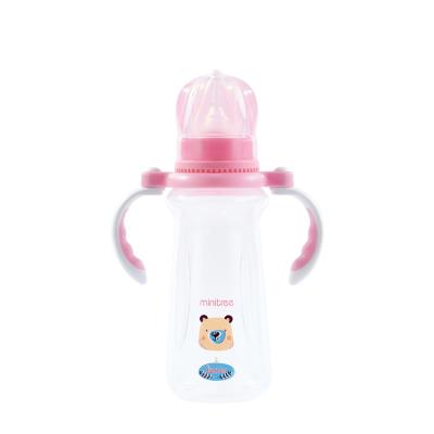 China High Quality BPA Free China Made Safety PP Non-Toxic 9 Ounce Plastic Milk Feed Bottle for sale