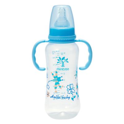 China Wholesales 9oz 270ml BPA Minitree BPA PP Silicone Baby Plastic Free Nipple Free Baby Bottles for sale