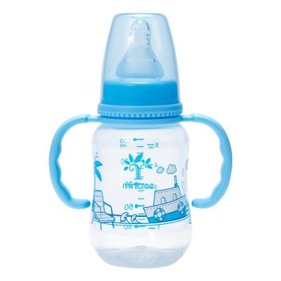 China Minitree BPA Free Feeding Products 5oz 150ml BPA Free Plastic Baby Milk Bottle For Newborn Baby for sale