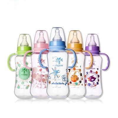 China BPA Free 2021 Factory Direct Sale 9 Ounce 270 Ml Baby Milk Bottle Feeding Bottles for sale