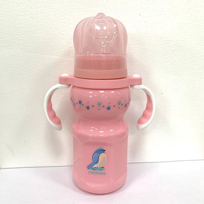 China Factory Direct Sales BPA Free Nursing Bottle 11 Ounce 330ml Wide Neck Plastic Baby Feeding Bottle For Babies for sale