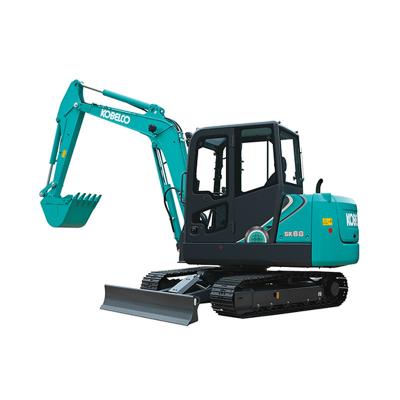 China Used Hydraulic Sk60 Crawler Diggers 6 Ton Japanese Mini Excavator 0.22m² ³ for sale