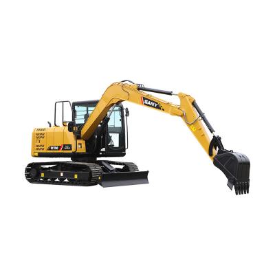 China Building\Agriculture Used\Construction Sany SY75C Pro Mini Hydraulic Crawler Excavator Used for sale