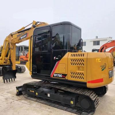 China Building\Agriculture\Crawler Digger Chinese Machine 8 Ton Mini Excavator of SY75C used by construction pro for sale for sale