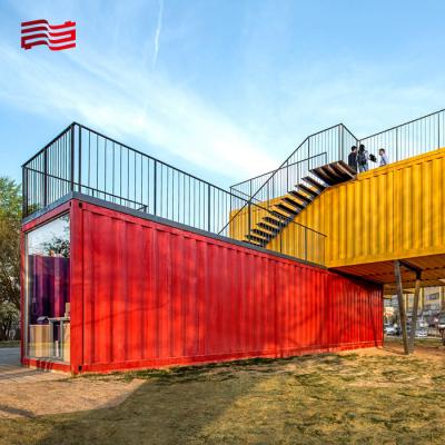 China Technique Welding Container House with Multiple Stacks Designed to Your Requirements for sale