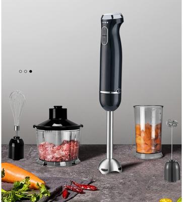 China Ice crushing 2022 bestselling immersion blender machine electric hand blender 4 in 1 stick blender commercial for sale