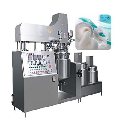 China Emulsifying Liquid Homogenizer For Cosmetic Cream Emulsion Vacuum Mixer for sale