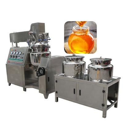 China Heating Electric Vacuum Liquid Hydraulic Lifting Homogenizing Emulsifying Machine for sale