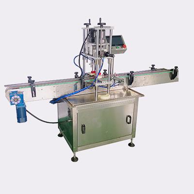 China automatic food capping machine with capping machine, plastic bottle capping machine for sale