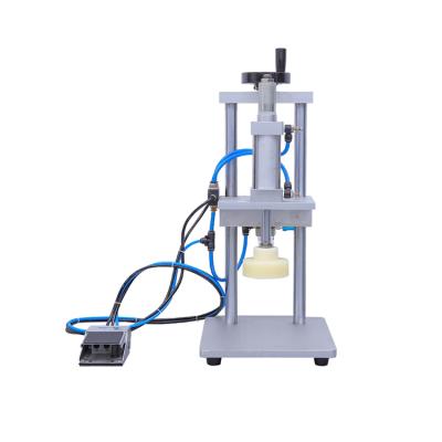 China Food Pneumatic Capping Machine, Small Ampoules, Oral Liquid Bottle Crimper Aluminum-plastic Infusion Capping Machine for sale