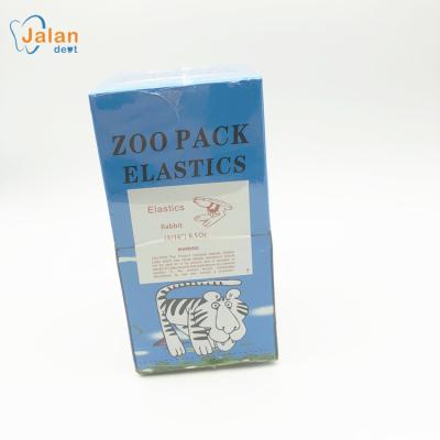 China Dental regional hot sale zoo package dental orthodontic material elastics band dental elastics elastic band for sale