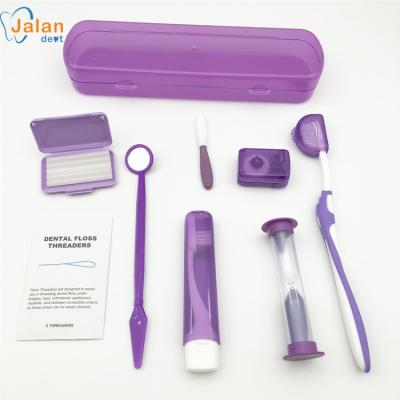 China Dental Oral Care Kit Orthodontic Clean Area Dental Hot Sale 8pcs Kit for sale