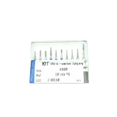 China Hot Sale 4105 Dental Micro Invasive Surgery Burs Diamond Burs Dental Kit JA-F4105 for sale