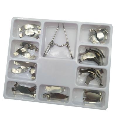 China Matrix Dental Sectional Contoured Matrix Metal Kit Dental Bands for sale