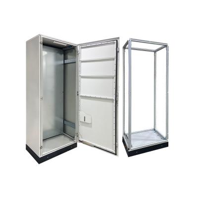 China CE IP54 24U Power Supply Equipment Cabinet With Air Condition Cooling Network Telecom Cabinet Distribution Box for sale