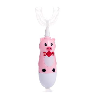 China ABS food grade silicone factory manufacture various clean electric brand kids toothbrush for sale