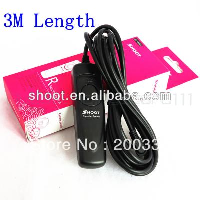 China Professional Camera Remote Control RS-80N3 For Canon 1D/1DS EOS 5D/50D/40D/30D/20D/10D/7D 3M 0257 3M RS-80N3 Cable Length for sale