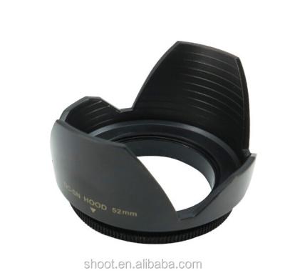 China Plastic Flower Lens Hood 52MM for Nikon Canon AF-S DX 18-55mm 50mm f/1.8D for sale