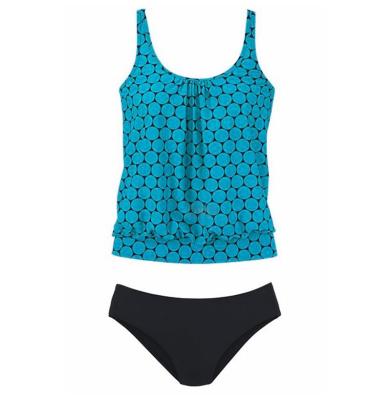 China Breathable Most Popular Two Pieces Of Tankini Set Triangle Training Athletic Swimwear for sale