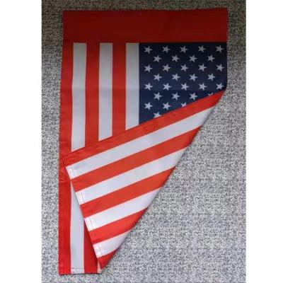 China Health Care Institutes Wholesale Polyester USA Garden Promontial Flag 12x18 Inch Garden Flag for sale