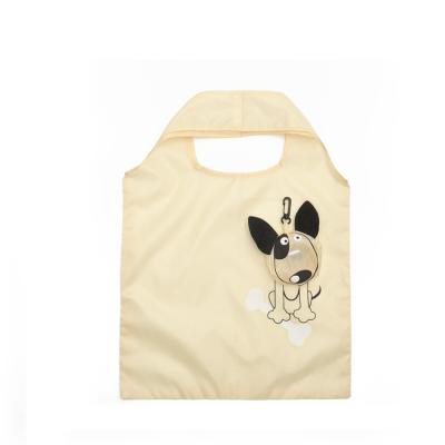 China Reclycled New Design Foldable Animal Reusable Shopping Bag Foldable Shopping Bag With Logo Customized for sale