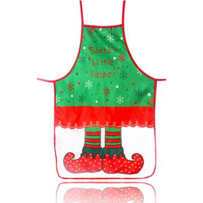 China Wholesale Durable Waterproof Custom Design OEM Logo Women Men Kitchen Cook Simple Blank Apron Christmas Apron for sale