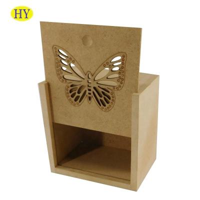 China China Wooden Box Sliding Lid Pine Wood Gift Box Lid Treasure Box for sale