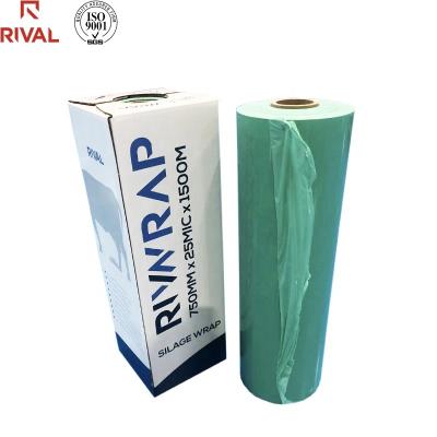 China 5 Layers Silage Film Bale Silage Wrap Agricultural Film For Grass Bale Hay Wrap Packing Film Supplier for sale