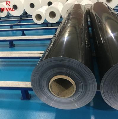 China 5.5 Mil Black /White Poly Silage Wrap Moisture Proof Resistant Film Panda Film Poly Sheeting for sale