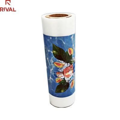 China Factory custom moisture proof flexo printing LDPE 3mil heat shrink clear plastic film roll for beverage packaging for sale