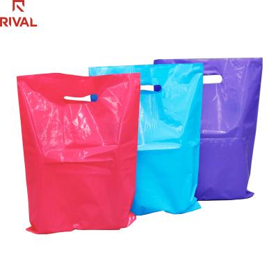 China Beijing manufacturer recyclable custom die cut to handle wholesale plastic bags for duty free shop for sale